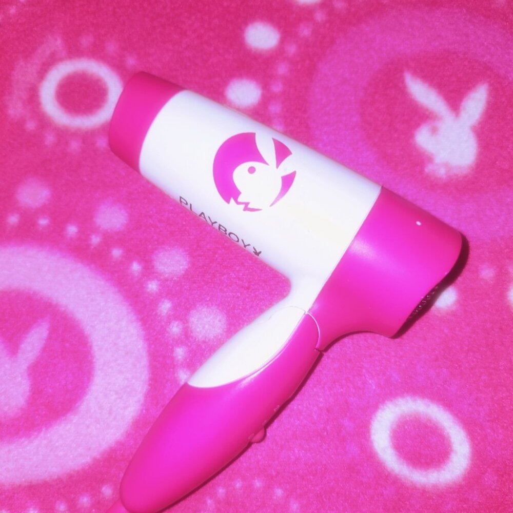 Vintage Playboy Bunny Mini travel hair dryer tool